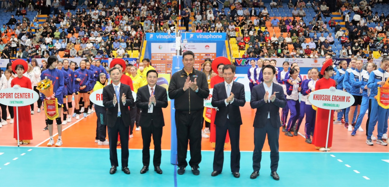 Khai mạc Giải bóng chuyền vô địch các câu lạc bộ nữ Châu Á cúp VTVcap năm 2023.