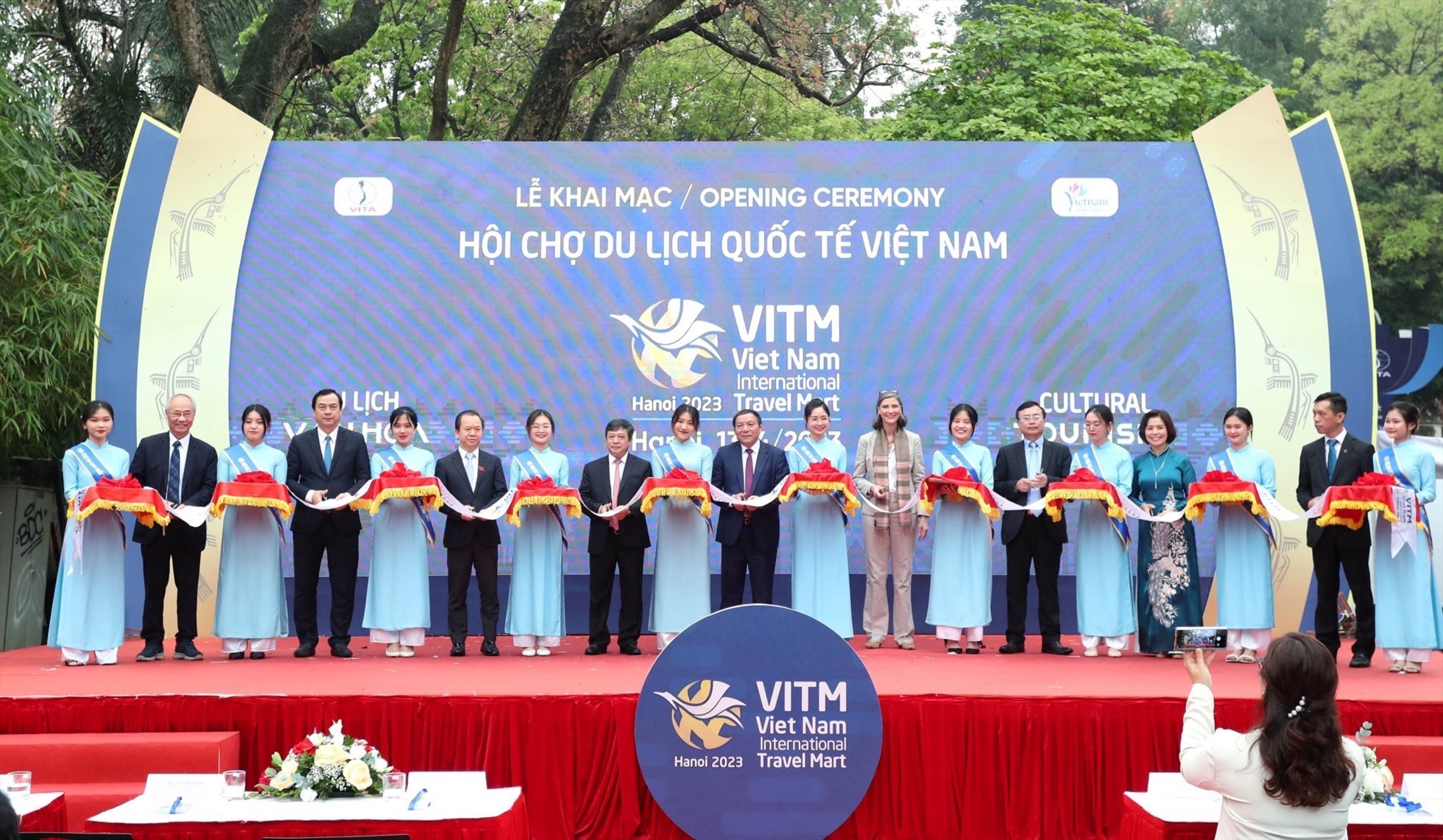 Vĩnh Phúc tham gia quảng bá du lịch tại Hội chợ Du lịch quốc tế Việt Nam – VITM Hà Nội 2023